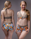 Two pieces swimwear suit
