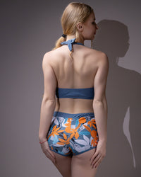 Two pieces swimwear suit