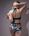 Two pieces swimwear suit
