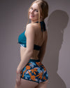 Two pieces swimwear suit