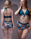 Two pieces swimwear suit
