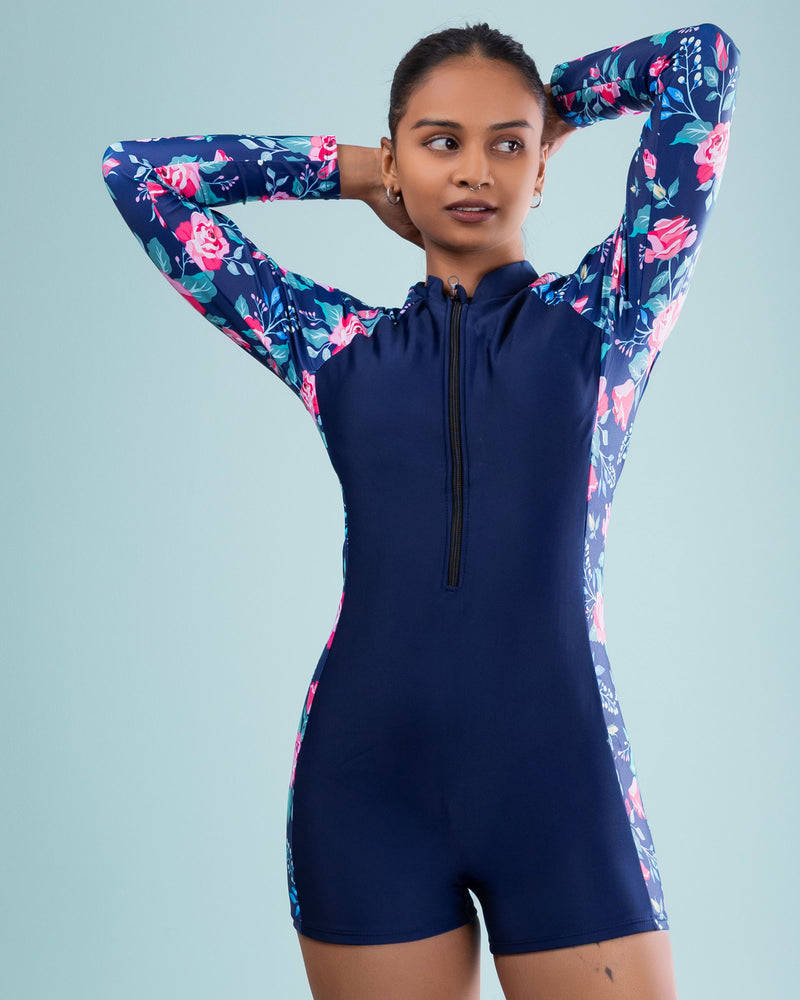 Long-Sleeve Swimsuit