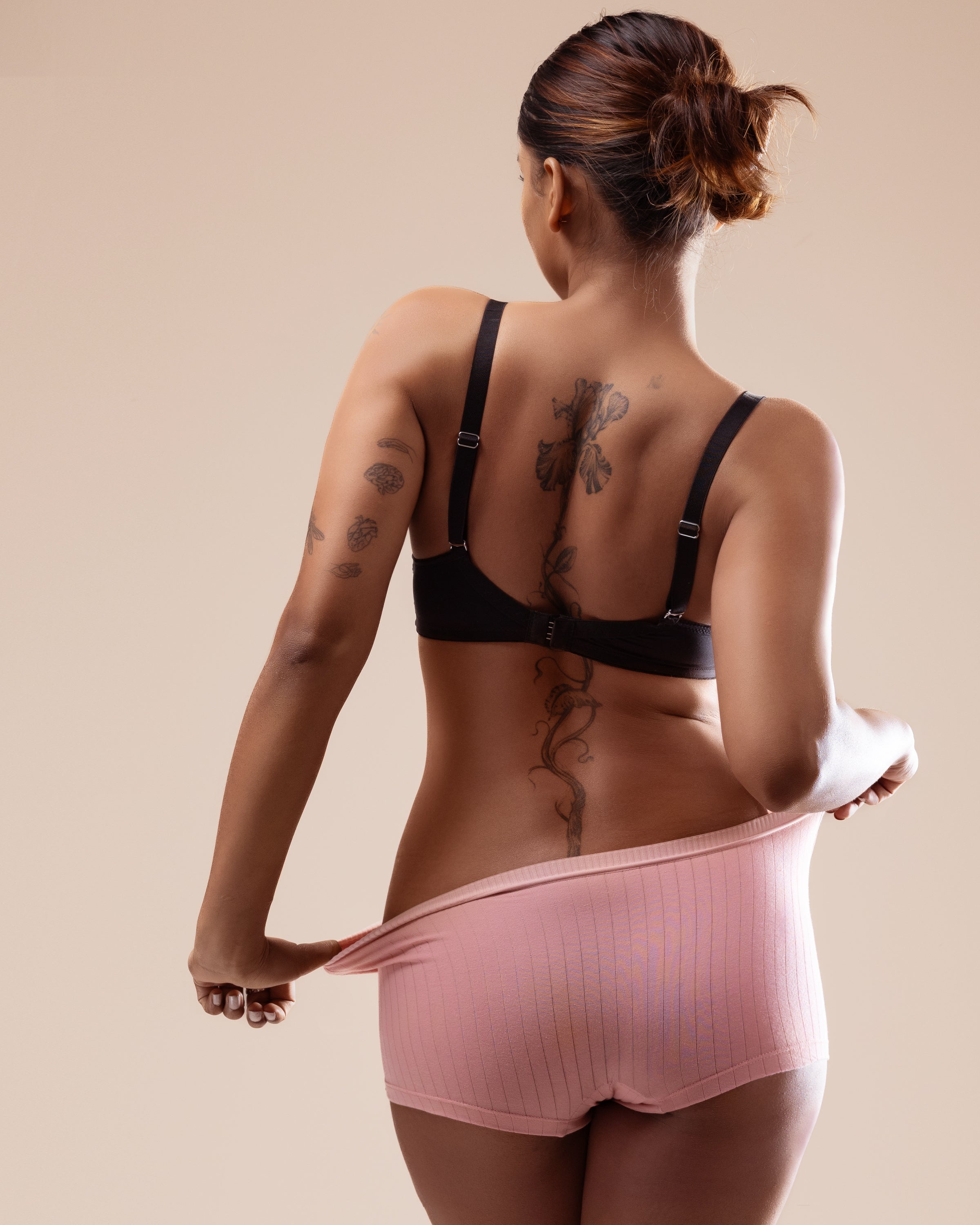 Ribbed Cotton Boyshorts