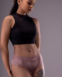 Velvet Lace Brief