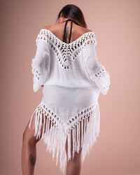 Crochet Detail Cover-Up