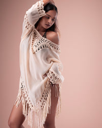 Crochet Detail Cover-Up