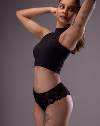 Velvet Lace Brief