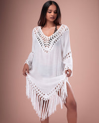 Crochet Detail Cover-Up