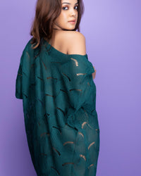 Knitted Beach Cover Up