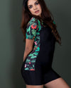 Short Sleeve Swim Wear