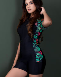 Short Sleeve Swim Wear