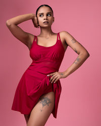 One-Piece Swimsuit Dress