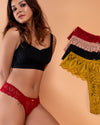 French Lace Thong
