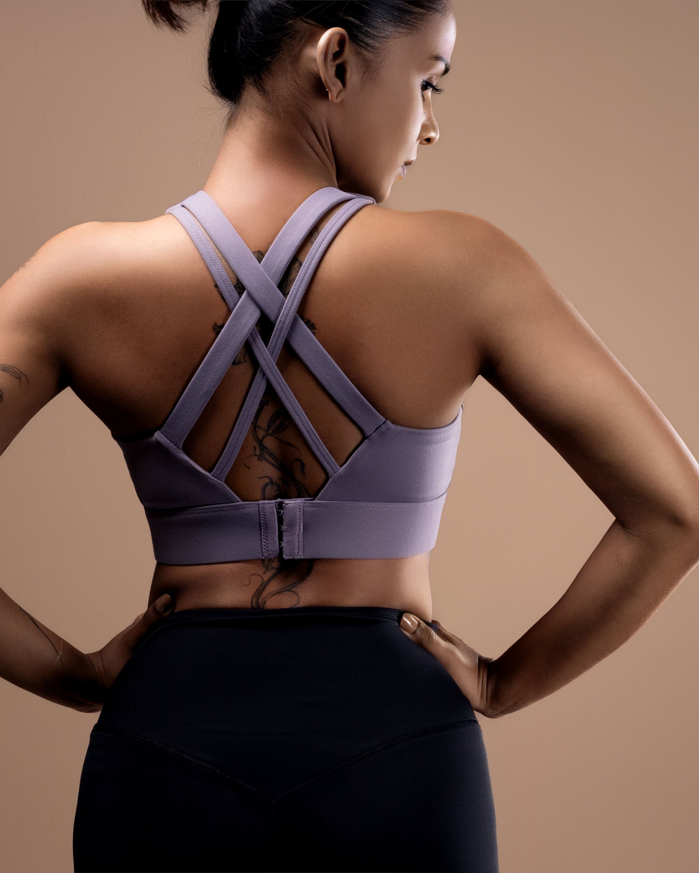 Cross-Back Sports Bra