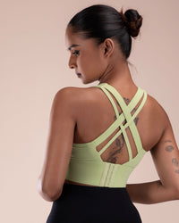 Cross-Back Sports Bra