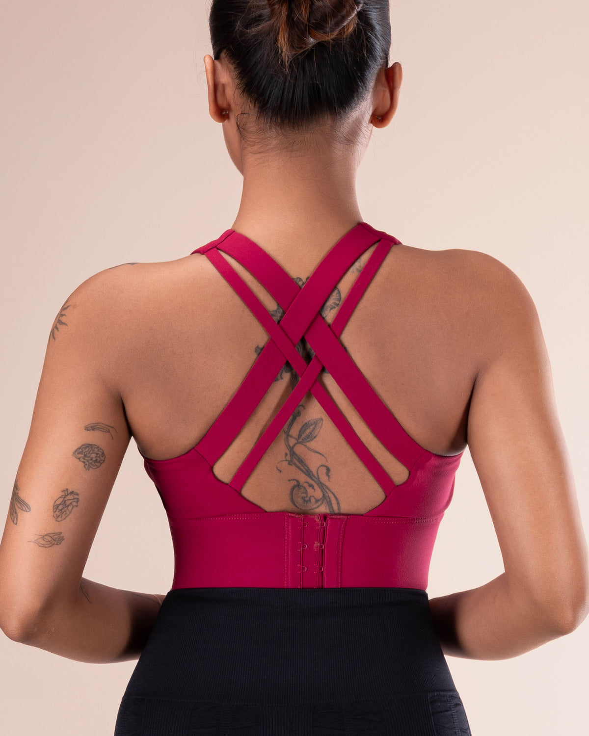 Cross-Back Sports Bra