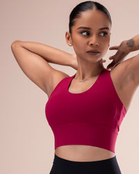 Cross-Back Sports Bra