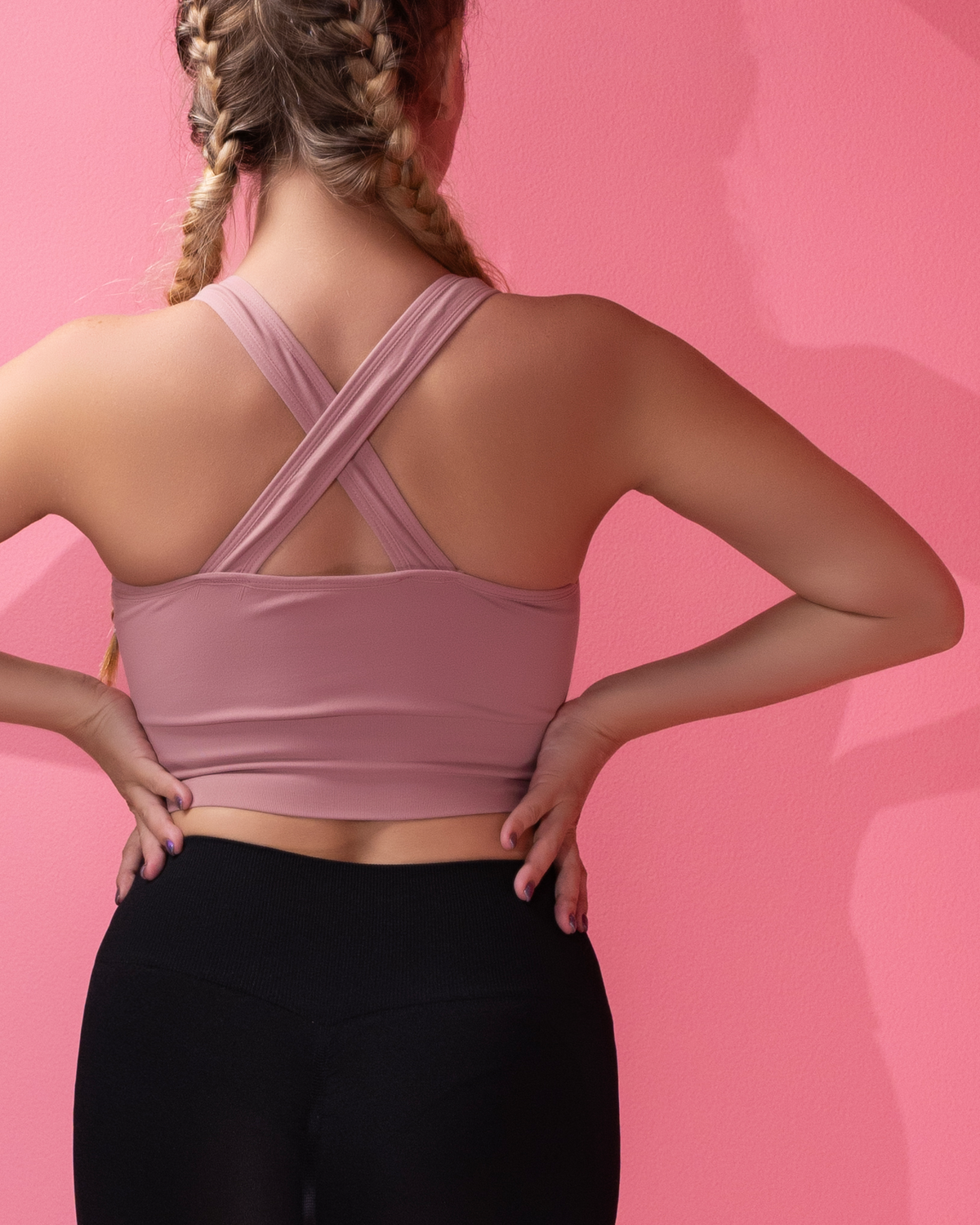 Cross Back Sports Bra