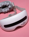 Smart tapping eye massager