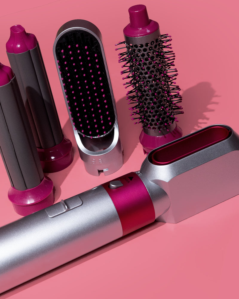 5-in-1 Hot Air Brush Hair Curler Set
