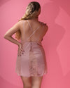 Satin Robe and matching Babydolldress