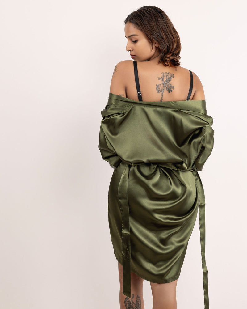 Satin Night Robe