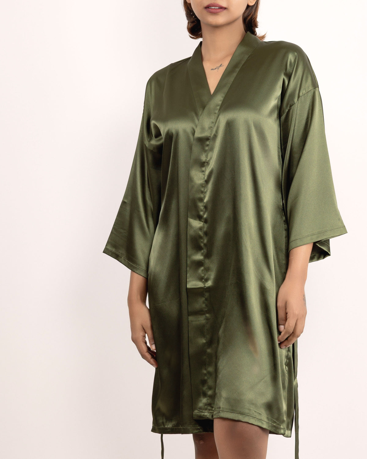 Night Time Robe Satin Night Robe