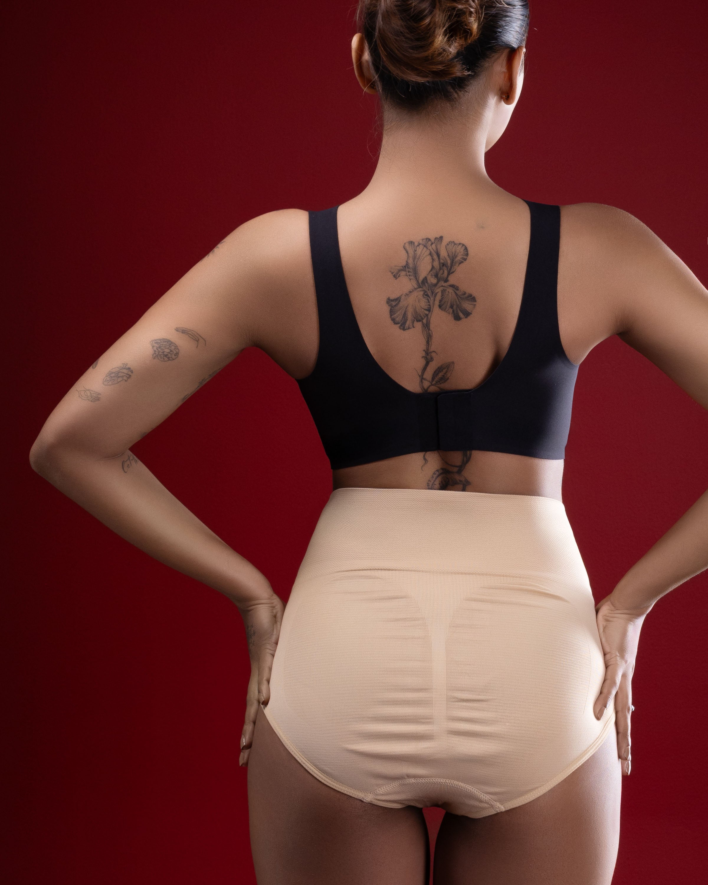 Seamless High-Waist Shaping Brief