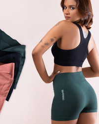 Seamfree Knitted Yoga Shorts