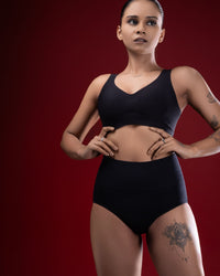 Seamless High-Waist Shaping Brief