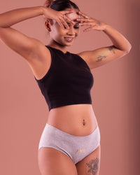 Seamless Cotton Brief - 4 Pack