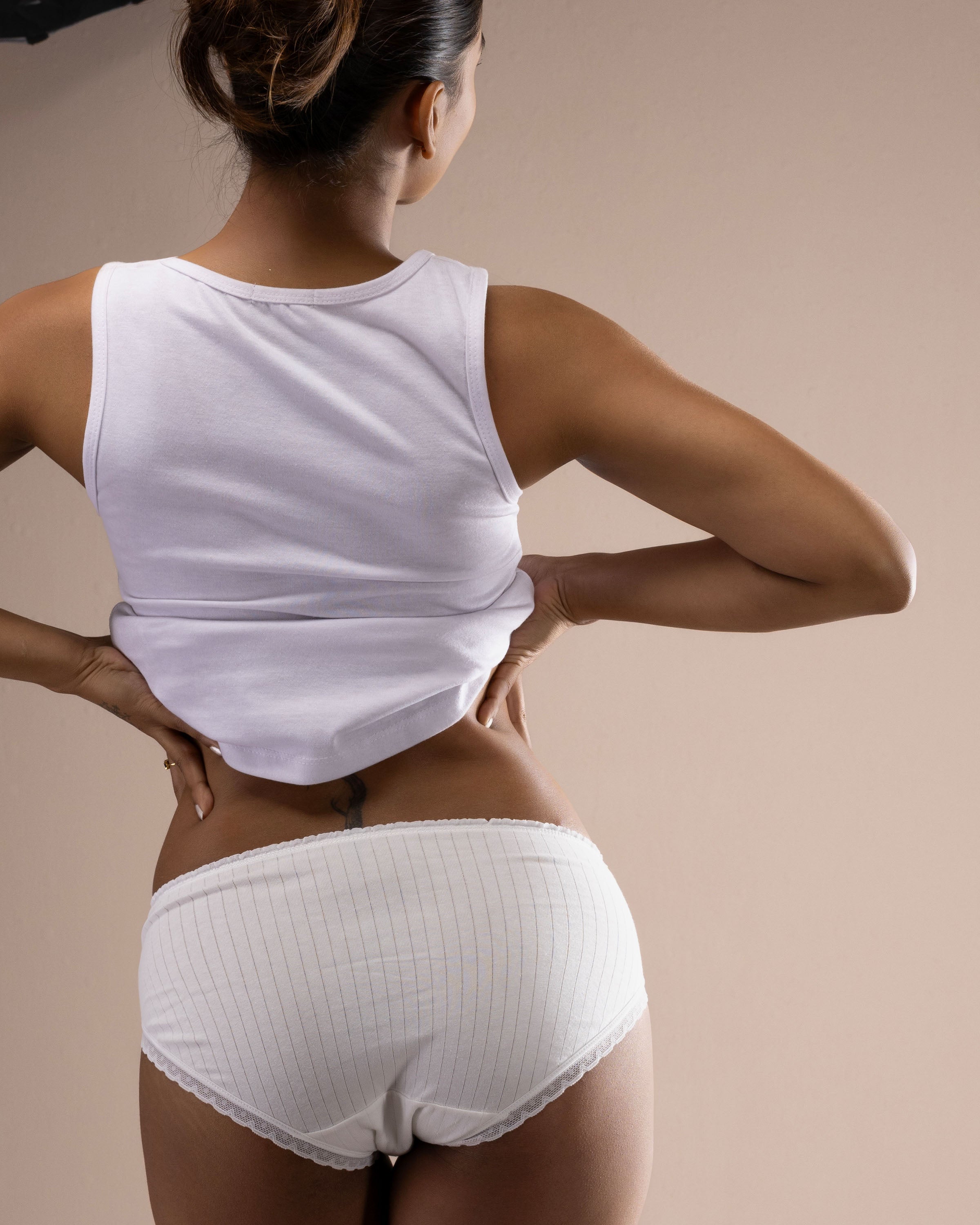 Five-piece cotton panty pack