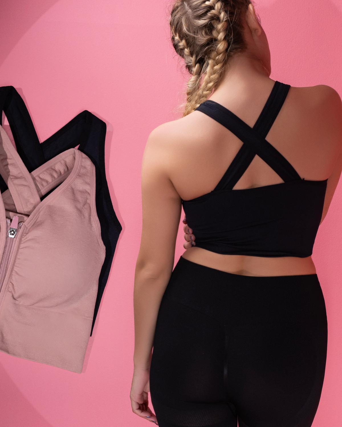 Cross Back Sports Bra