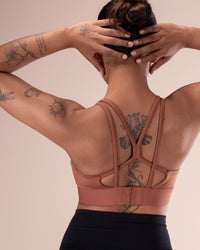 Strappy Longline Sports Bra
