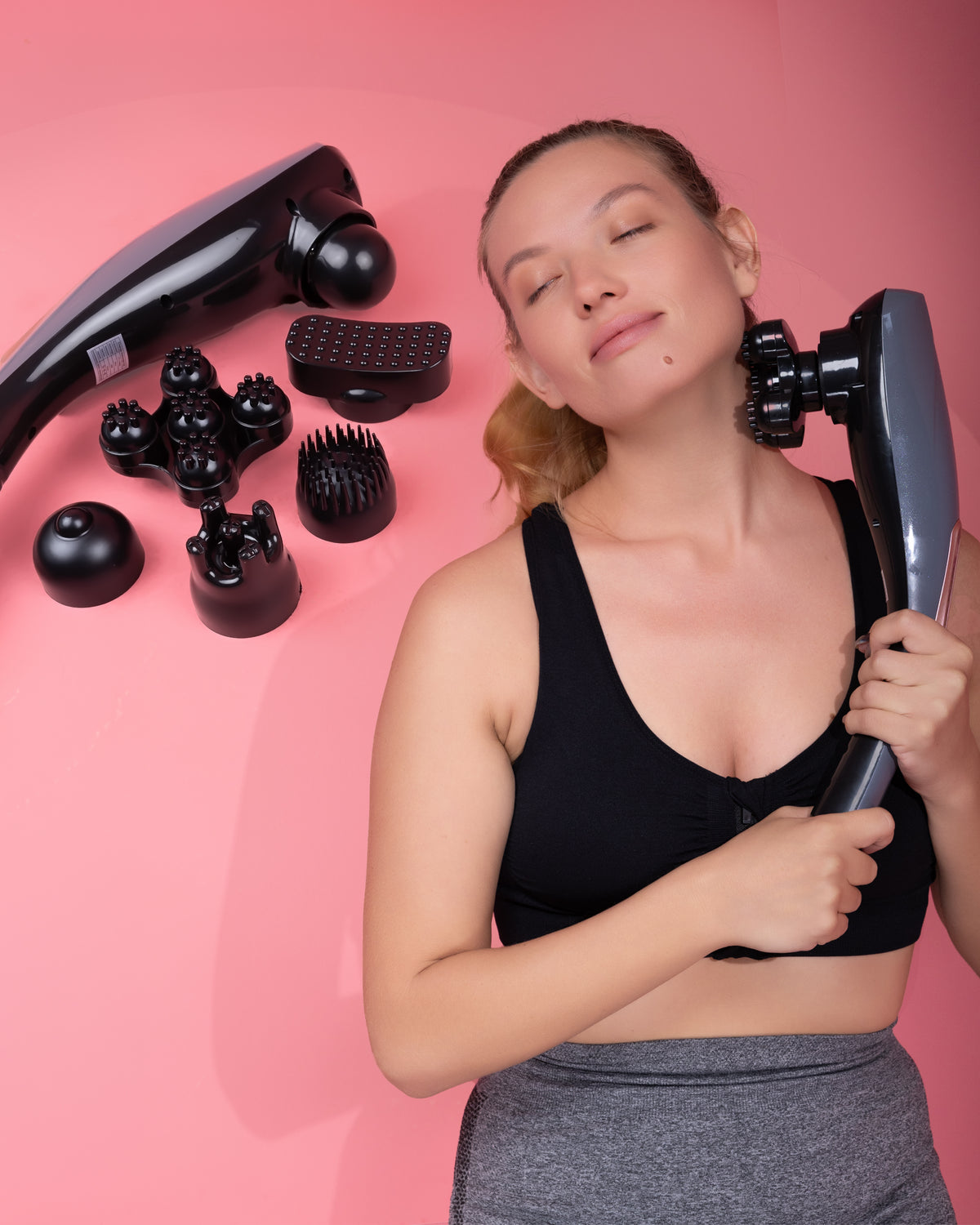 Multi-Part Massaging Rod