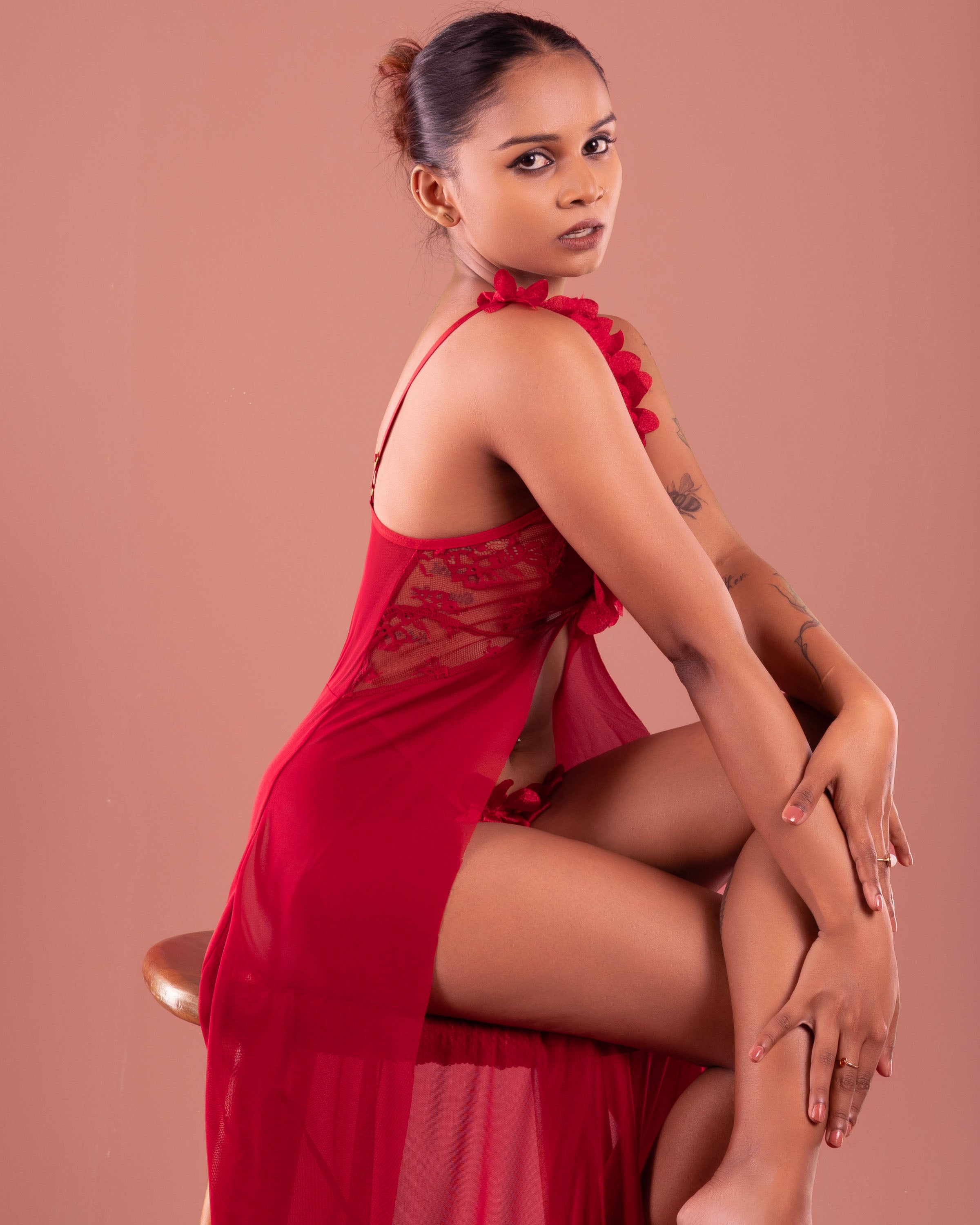 Velvet Night Long Nightdress