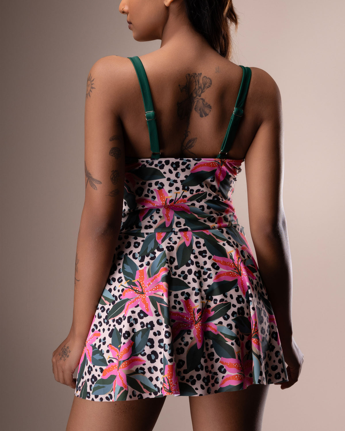 Tropical Bloom Swimdress