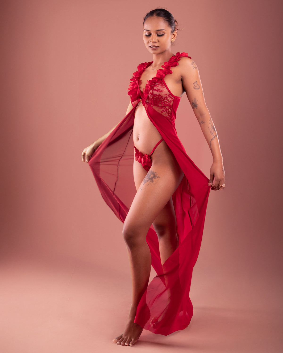 Velvet Night Long Nightdress