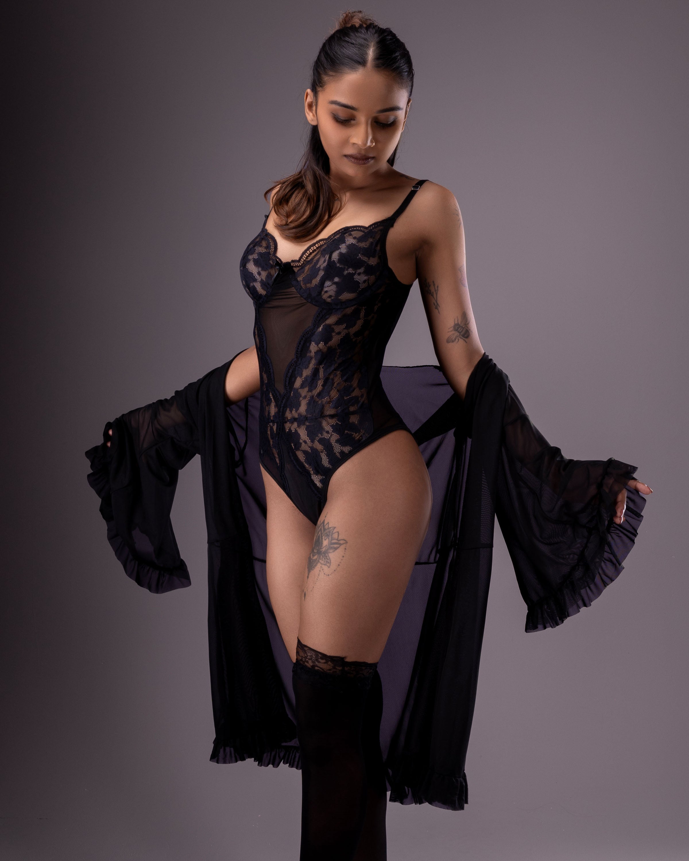 Midnight Allure Bodysuit