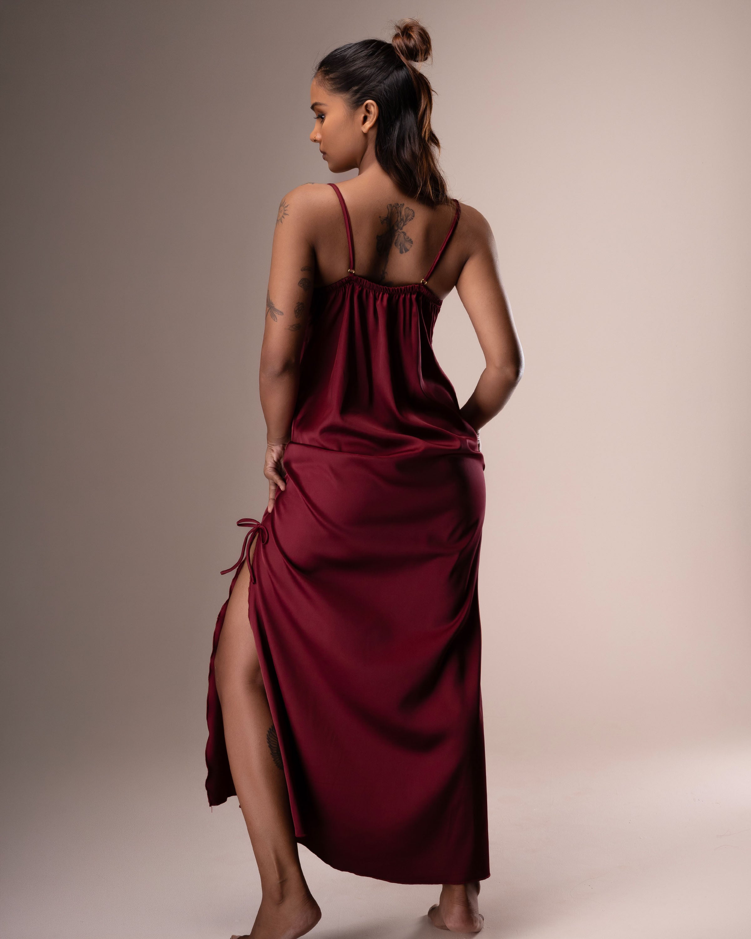 Silky nightdress