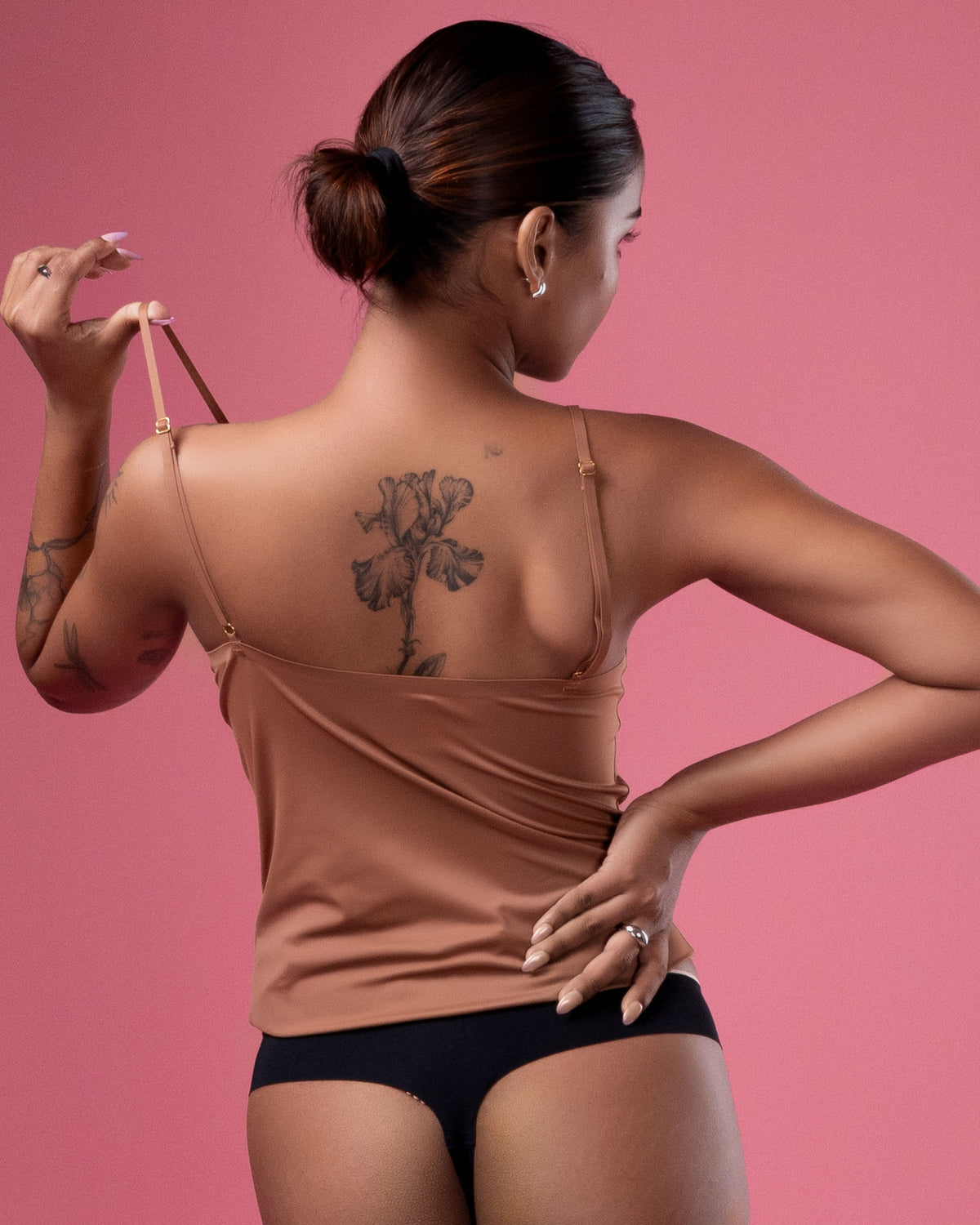 Fully Bonded Microfiber Cami Top