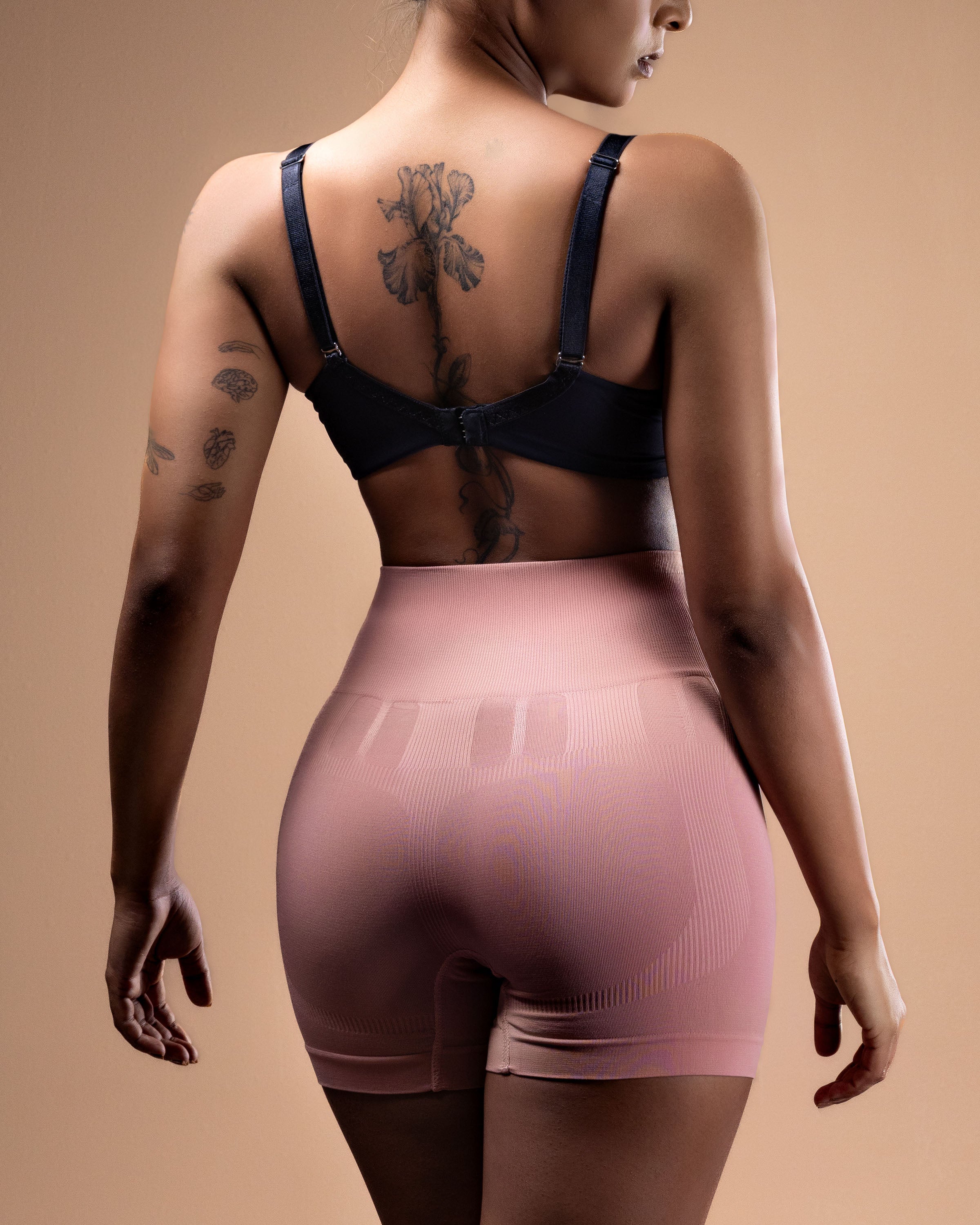 Fully Knitted High Waist Safety Shorts