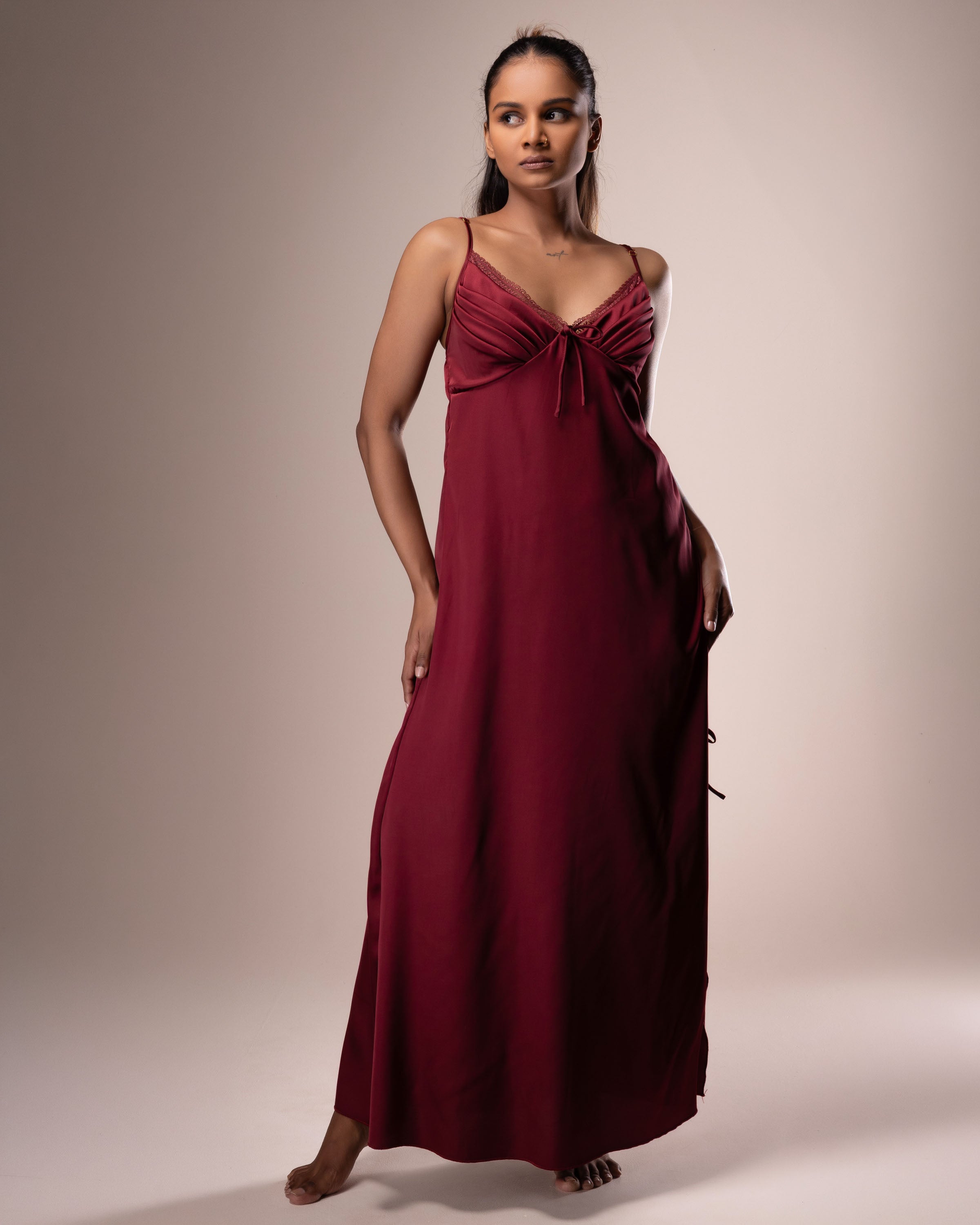 Silky nightdress