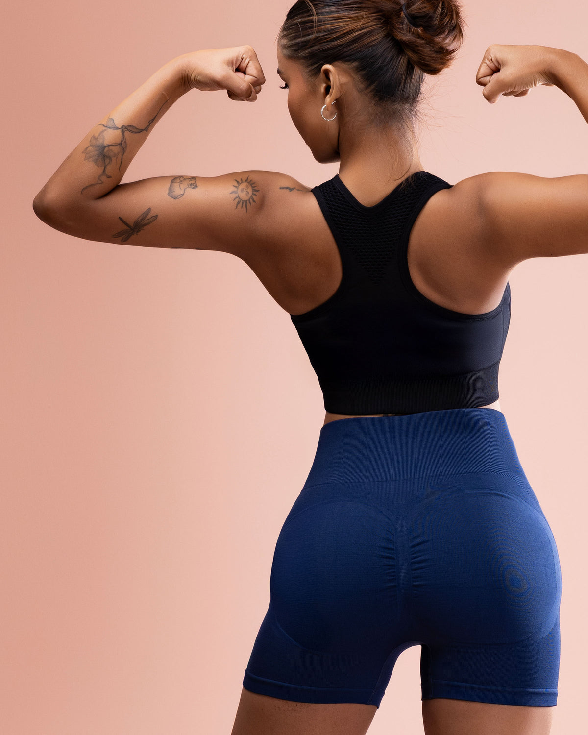 high-waist yoga short