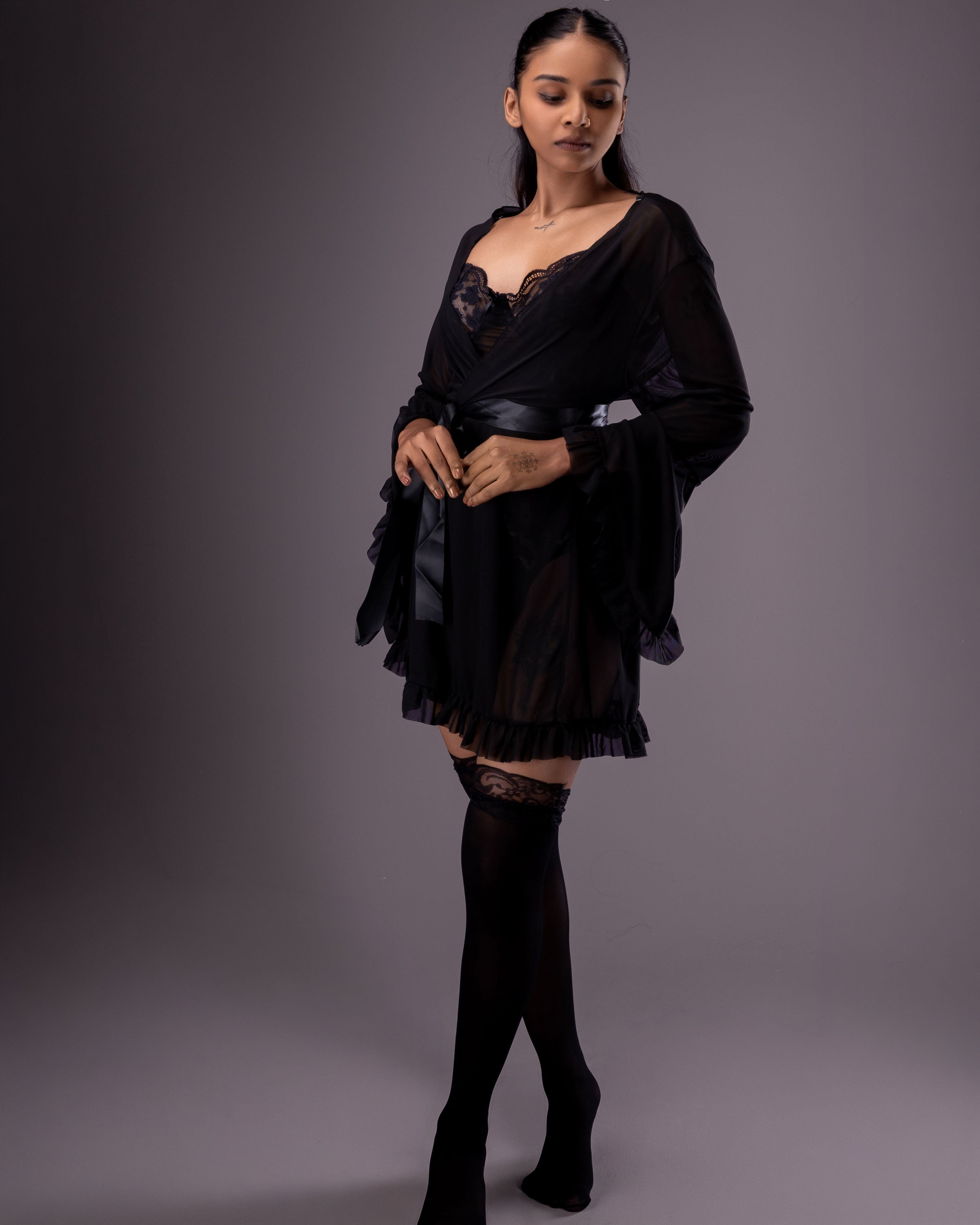 Midnight Allure Bodysuit
