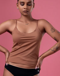 Fully Bonded Microfiber Cami Top