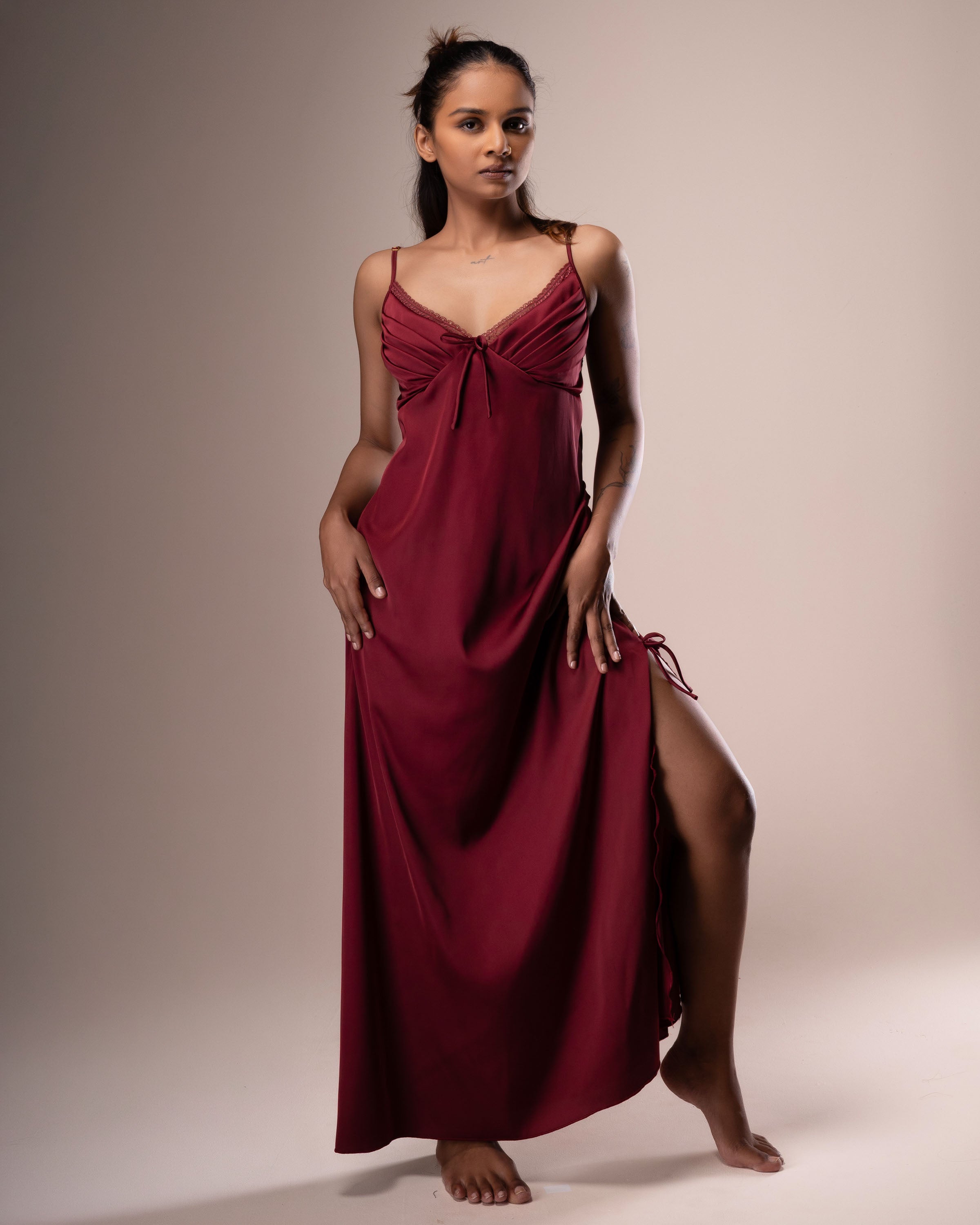 Silky nightdress