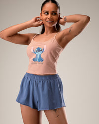 Stitch Cami & Lounge Shorts