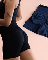 high-waist yoga short