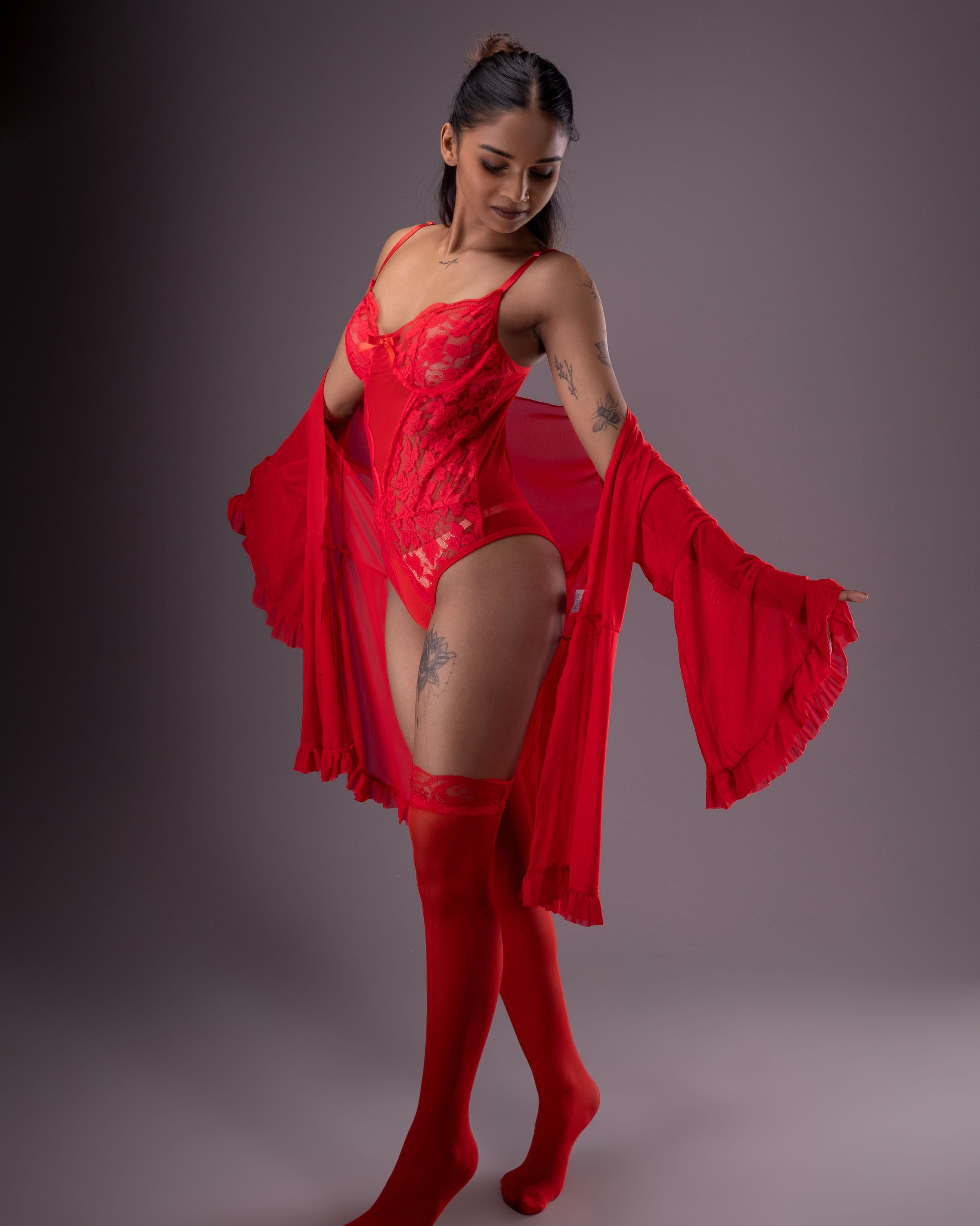 Midnight Allure Bodysuit